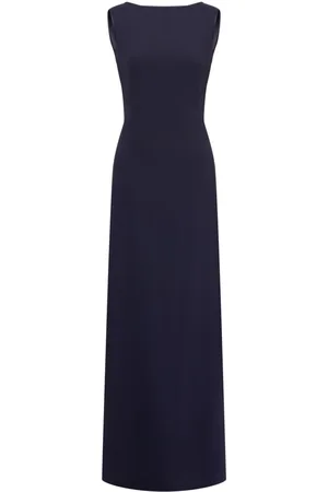 Alberta Ferretti Pleat-detail sleeveless dress