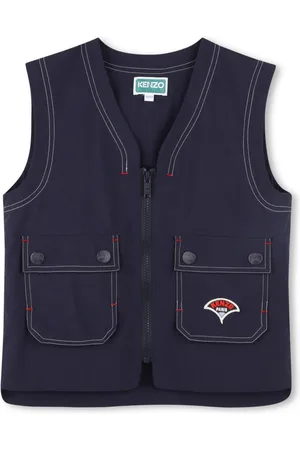 Kenzo Logo-patch gilet