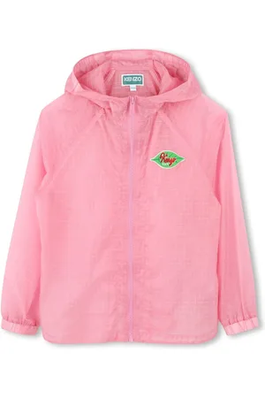 Kenzo Logo-embroidered windbreaker