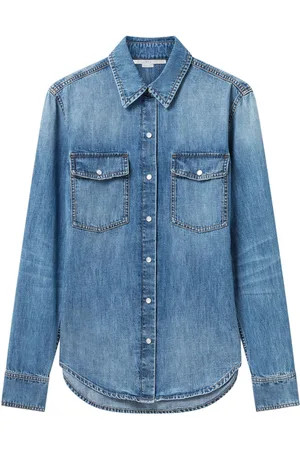 Stella McCartney Logo-patch shirt