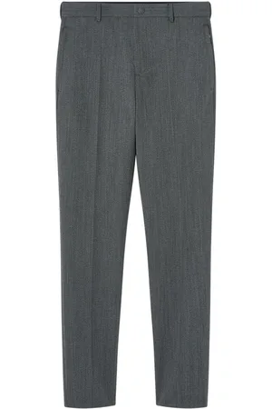 VERSACE Wool tailored trousers