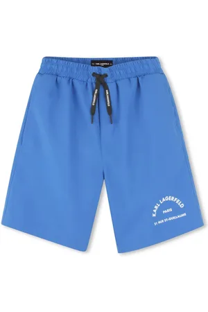 Karl Lagerfeld Logo-print swim shorts
