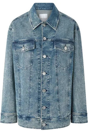 Pinko Acid-wash denim jacket