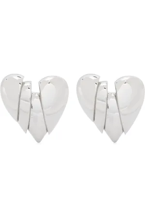 Amina Muaddi Heartbreaker earrings