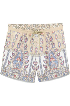 Etro Paisley-print swim shorts