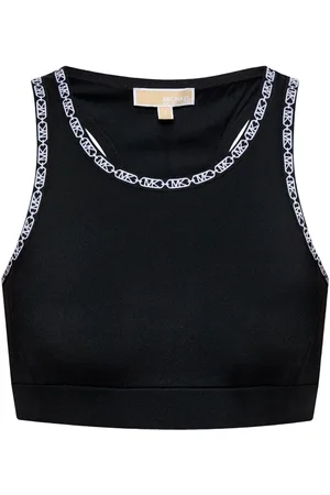Michael Kors Logo-tape sports bra