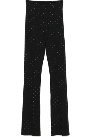 NISSA Crystal-embellished trousers