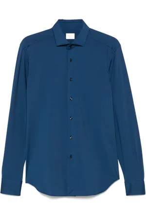 Xacus Geometric-print shirt