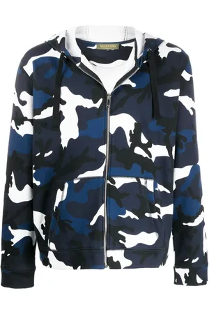 VALENTINO GARAVANI Camouflage-print hoodie