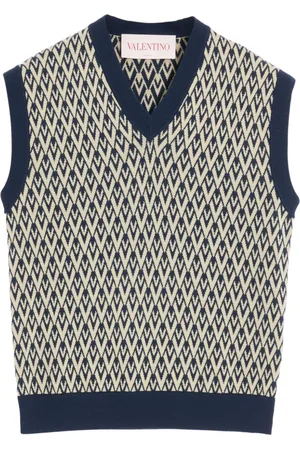 VALENTINO GARAVANI Toute La V jacquard vest