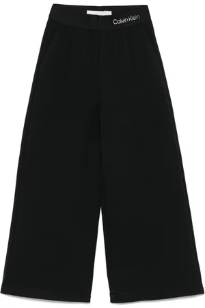Calvin Klein Logo-waistband trousers