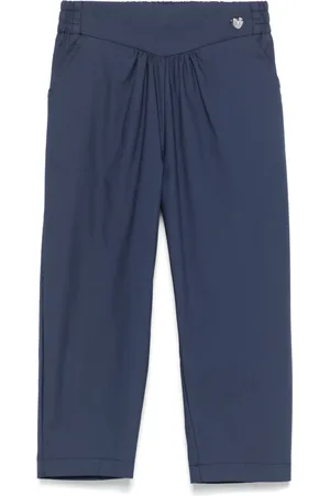 MONNALISA Yoke-waist trousers