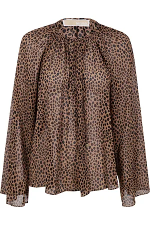 Michael Kors Leopard print blouse