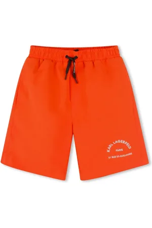 Karl Lagerfeld Logo-print swim shorts