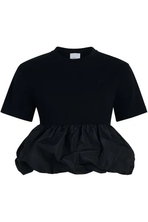 Patou Ruffle-hem T-shirt
