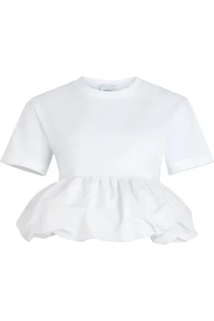 Patou Ruffle-hem T-shirt