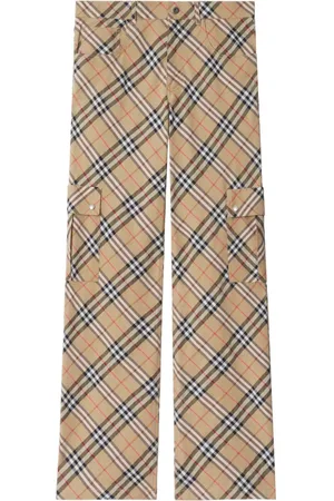 Burberry Checked cargo pants