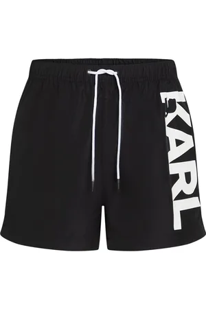 Karl Lagerfeld Logo swim shorts
