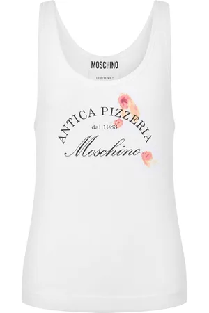 Moschino Slogan-print vest