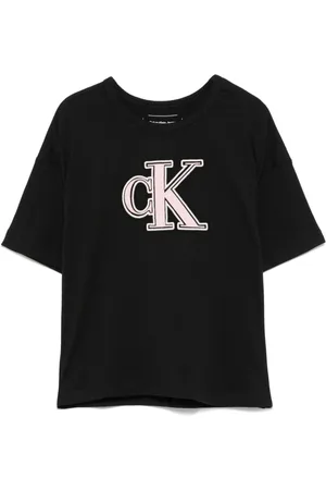 Calvin Klein Logo-embroidered T-shirt