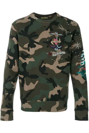VALENTINO GARAVANI Camouflage-print sweatshirt