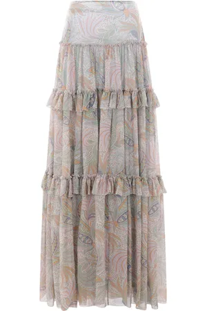 Etro Printed maxi skirt