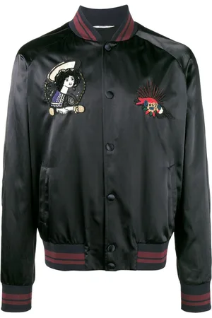VALENTINO GARAVANI Motifs-embroidered bomber jacket