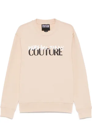 VERSACE Logo-print sweatshirt