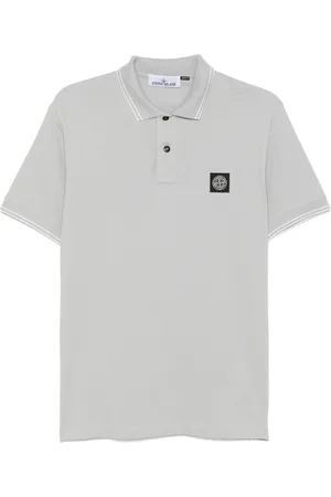 Stone Island Compass-patch polo shirt