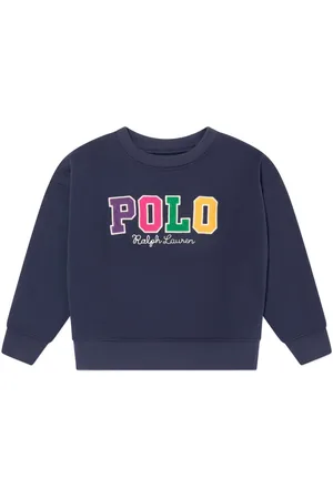 Ralph Lauren Corduroy-lettering sweatshirt