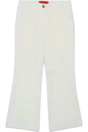 MAX&Co. Kids Mid-rise flared trousers