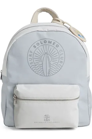 Brunello Cucinelli Surf-print backpack
