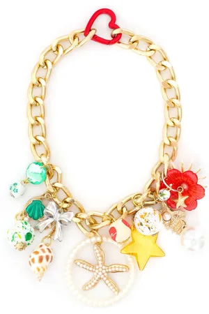 AMIR SLAMA Appliqu??-detail necklace