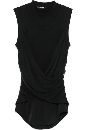 Balmain Double-collar top