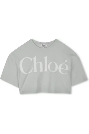 Chloé Logo-print cropped T-shirt