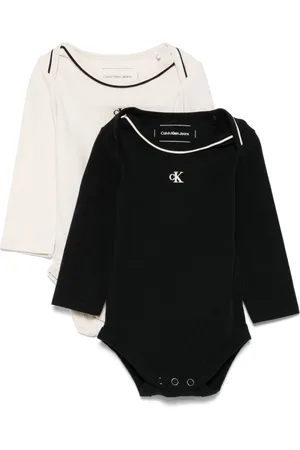 Calvin Klein Monogram-print bodies (pack of two)