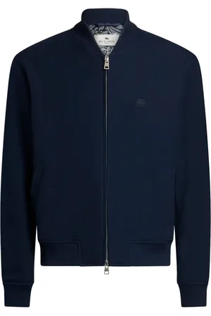 Etro Pegaso-embroidered bomber jacket