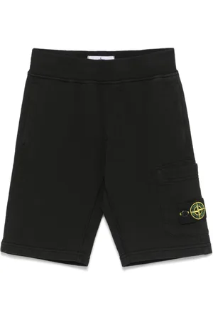 Stone Island Compass-badge track shorts