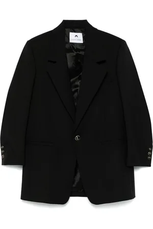 Marine Serre Twill blazer