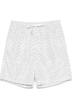 ELEVENTY Floral-print swim shorts