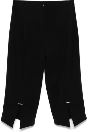 MUGLER Pierced cropped trousers