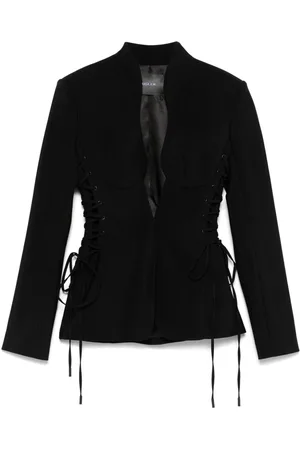 MUGLER Sculptural laced jacket