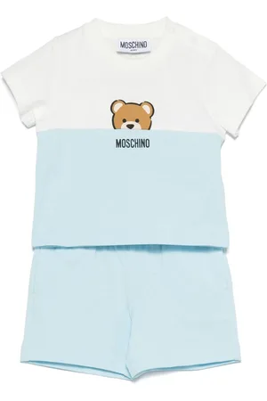Moschino Logo-print shorts set
