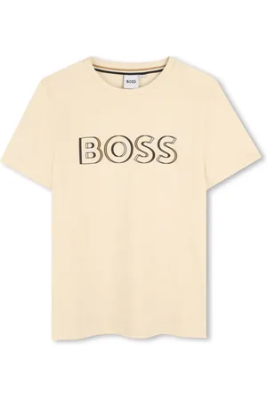 HUGO BOSS Logo-print cotton T-shirt