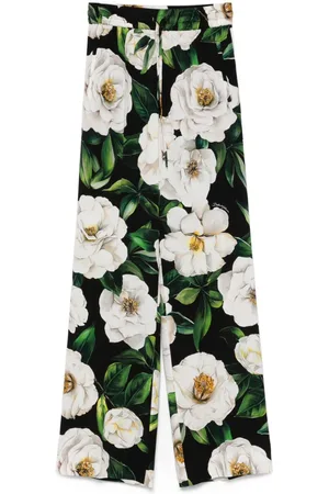 Dolce & Gabbana Floral-print trousers