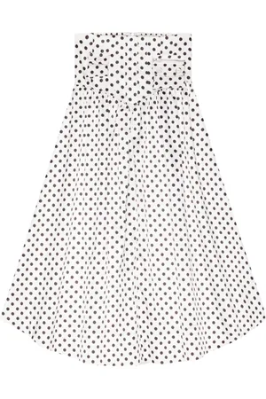 Ganni Polka dot-print maxi skirt