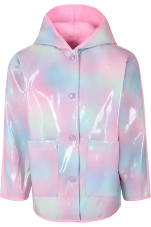 Billieblush Watercolour-effect raincoat