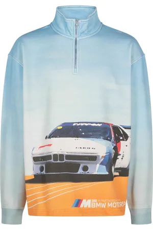 KITH X BMW zip-up sweatshirt