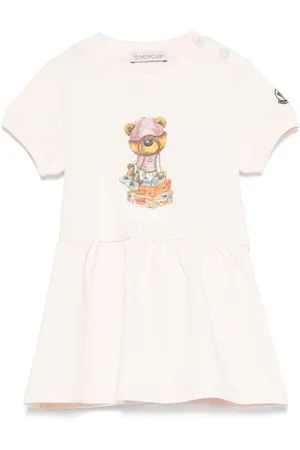 Moncler Teddy bear-print dress