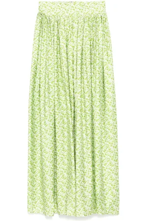 Bambah Flora Gathered skirt